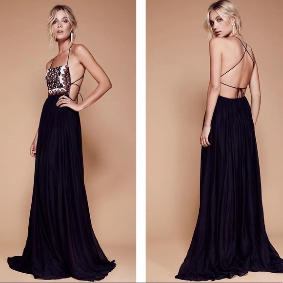 Mara Hoffman Silk Beaded Gown 0